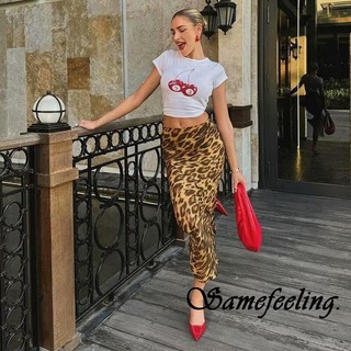 Sf-nữ Mùa Hè Đuôi Cá Váy Thường Ngày Da Báo In Voan Váy Dài Cho Đi Biển Câu Lạc Bộ Kỳ Nghỉ Dạo Phố Quần Áo Thẩm Mỹ