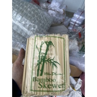 Bịch 500g Xiên tre đầu nhọn - Tăm xiên thịt nướng, que xiên thịt, xúc xích, que làm hoa handmade, que cắm hoa