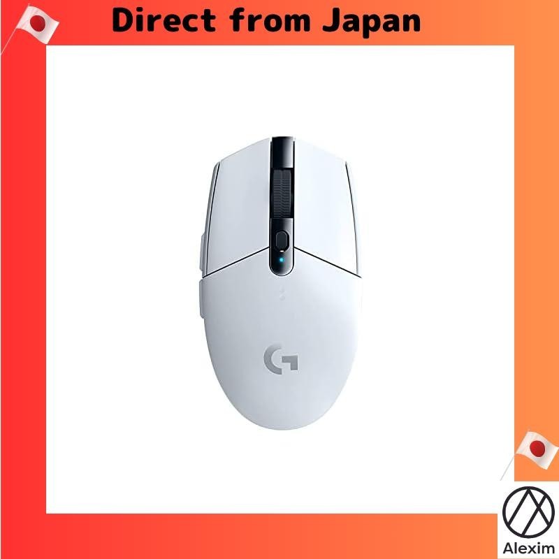 [Direct from Japan]Logitech G Gaming Mouse G304 LIGHTSPEED Wireless Mouse G304rWH Lightweight 99g HE