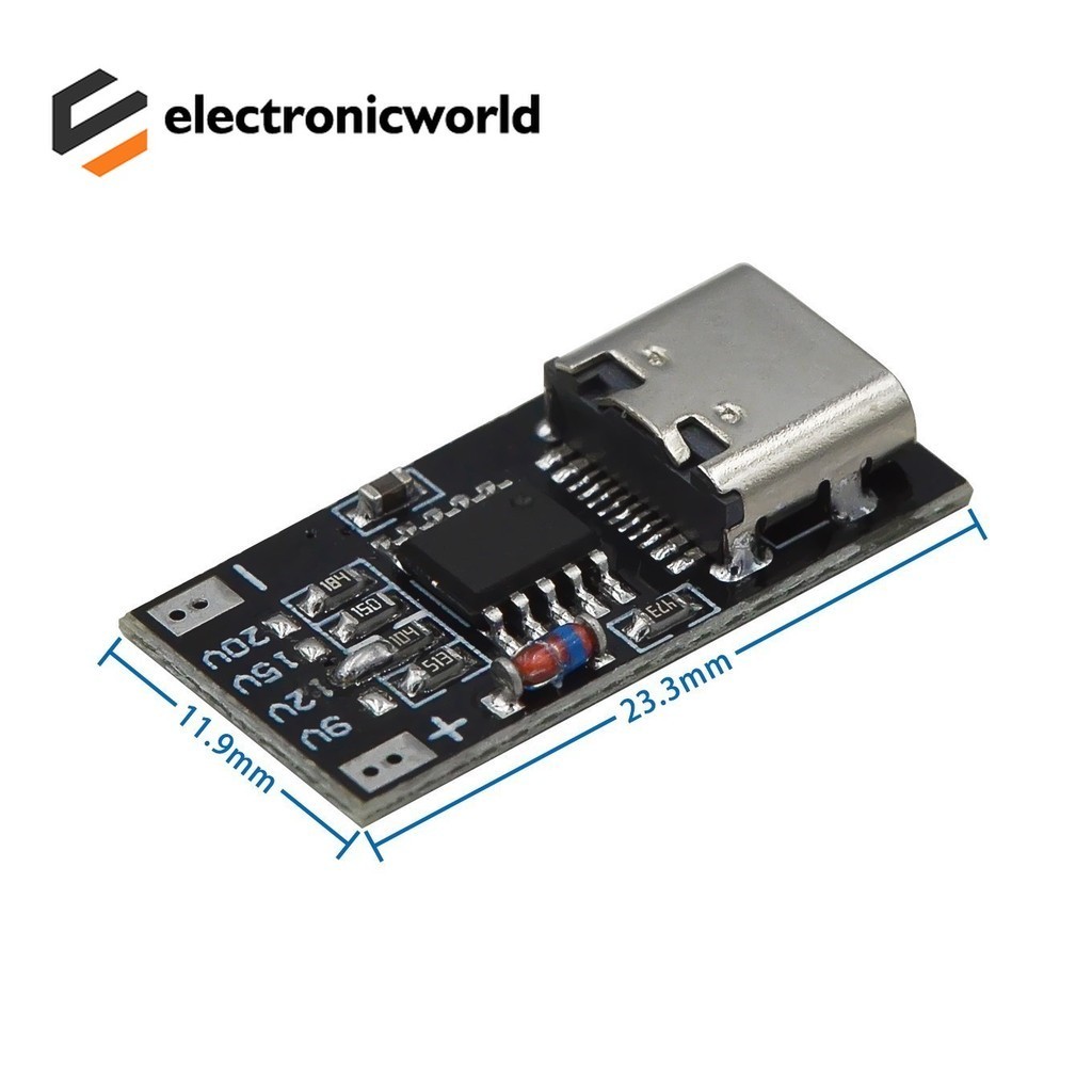 Pd / QC / AFC Type-c Decoy Board Mô-đun tăng cường USB PD3.0 2.0 PPS / QC4 + FCP AFC Type-c Trigger 
