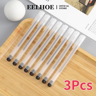 EELHOE 3 Bút Muji Ballpen Trong Suốt Mờ Gel 3 Màu Mực 0.5 Mm Bút Nước Bài Thi Dụng Cụ Học Văn Phòng cung Cấp miiki_vn