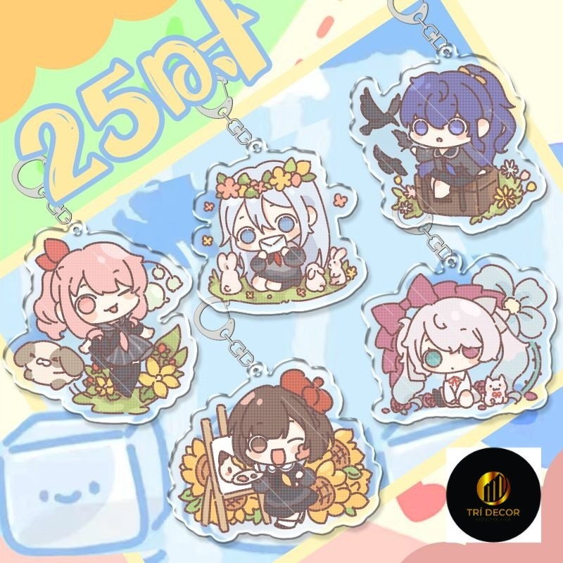 Puroseka Móc Khóa acrylic In Hình anime asahina mafuyu akiyama mizuki pjsk Dễ Thương Cho Nữ