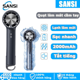 Quạt Làm Lạnh Cầm Tay Làm Mát Một Chạm/Làm Mát Nhanh Bán Dẫn Ice Mist Mini Silent Fan