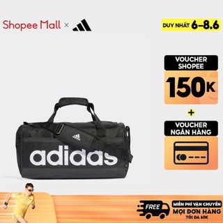 adidas Phong cách sống Túi Duffel Linear Essentials Cỡ Vừa Unisex Đen HT4743