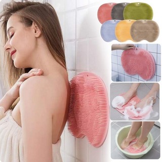 PVN64205 Tấm silicon chà lưng,chà chân có móc treo