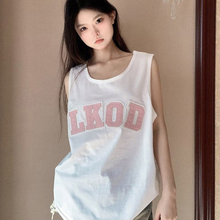 Milyfashion No Pilling Mùa Hè Phong Cách Mới Áo Vest Phong Cách Thể Thao Dạo Phố Phù Hợp Với Mặc Ngoài Giữa Chiều Dài Bên Trong Mặc tee Cô Gái