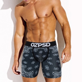 Ozpsd liền mạch gợi cảm nam quần lót boxer nam quần lót quần lót nam quần lót boxers plus kích thước in hình võ sĩ nam