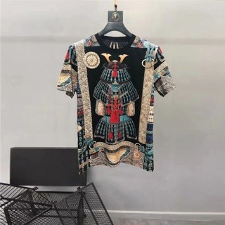  Nhân Vật Châu Âu Mỹ Slim-fit Nam In Hình Cung Điện Hợp Thời Trang Áo Thun Độc Đáo Chui Đầu Cổ Tròn Mùa Hè