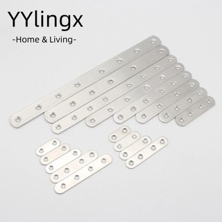 10 Cái / bộ Giá đỡ kim loại góc phẳng, Phụ kiện nội thất Đầu nối góc nội thất bằng thép không gỉ, Chân đế đa năng Hỗ trợ nẹp góc phải Phần cứng gia đình
