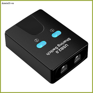 Công tắc chia cổng kvm usb 2 trong 1 kiqune cho máy in
