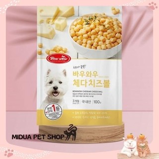 Phô mai viên bowwow cho chó, mèo 100g