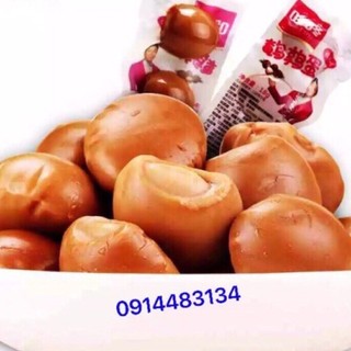 1 gói 18gr trứng cút muối xì dầu dong dong ăn liền