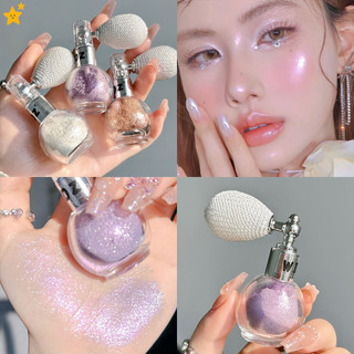 Xịt lấp lánh cơ thể, Xịt lấp lánh cho tóc và mặt, Xịt lung linh cơ thể, Trang điểm lấp lánh lâu trôi JP6