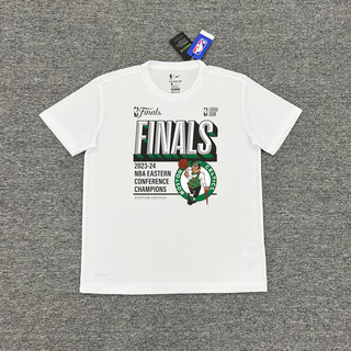 Nba2243 Game Season West and West Champion Jersey Boston Celtics Championship Áo thun sau mùa giải vô địch tay ngắn Ngoại hình đồng phục thoáng khí nhanh @ -