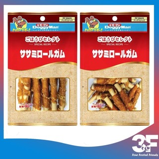 Snack doggyman que cuộn thịt gà cho chó gói 110g