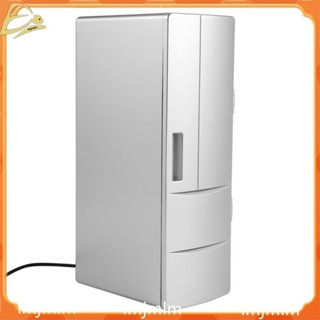 [Lmjmlm] Tủ Lạnh Mini Usb Tủ Lạnh Tủ Đông Lon Uống Bia Làm Mát Ấm Du Lịch Tủ Lạnh Icebox Xe Văn Phòng Sử Dụng Di Động