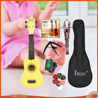 Trẻ Em Ukulele Cho Người Mới Bắt Đầu Nhạc Cụ Đồ Chơi Giáo Dục Nhỏ Quà Tặng Âm Nhạc 21 Inch Basswood Ukelele Bé Gái Trẻ Em