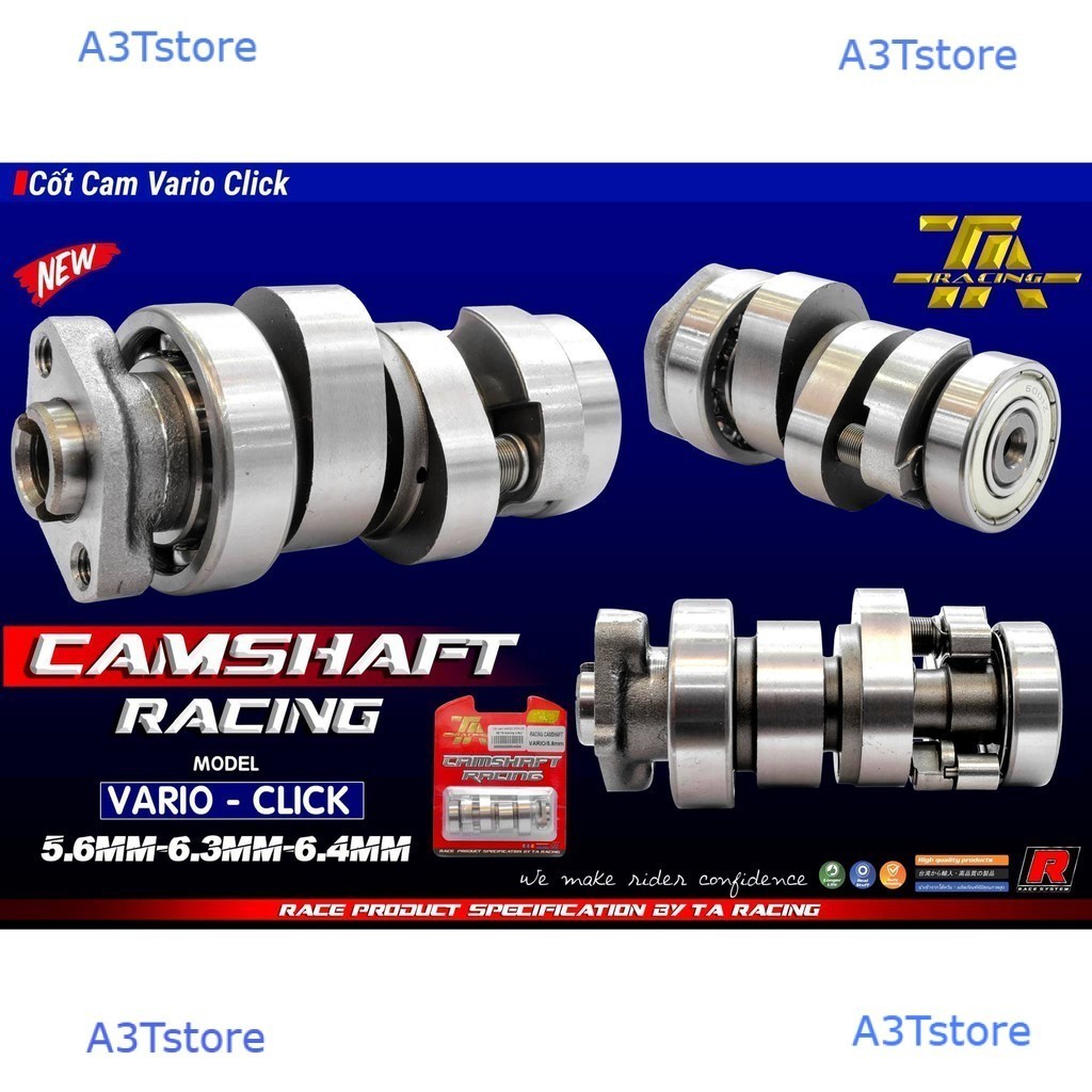 CỐT CAM ĐỘ VARIO CLICK125 ATE TA RACING A3T 8866 00