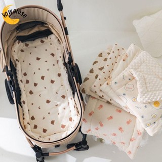 🔹KOWELOSE🔹 Tấm lót xe đẩy trẻ em, Đệm ngồi xe đẩy trẻ em bằng vải Cotton 40 * 80CM, Thảm ngồi cho bé