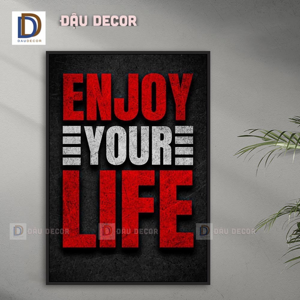 805 Tranh slogan tiếng anh, tranh Decor lớp học tiếng anh