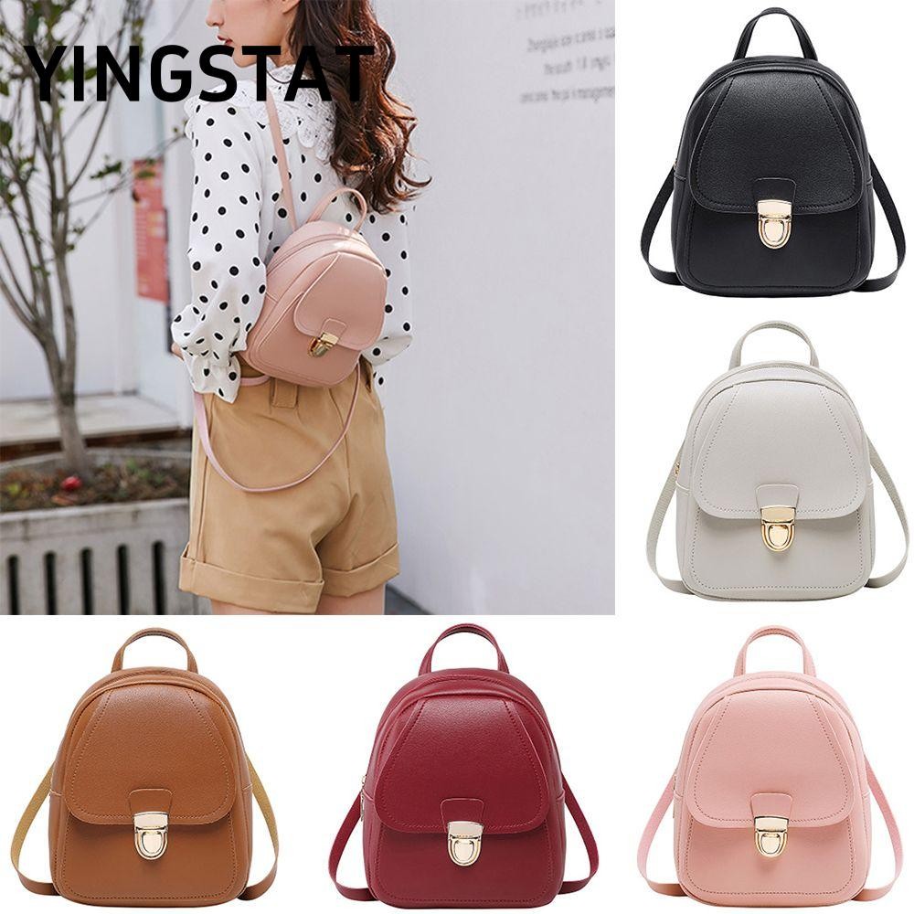 YINGSTAT Ba lô Mini  Ba lô thời trang dành cho nữ Ba lô đi học nhỏ