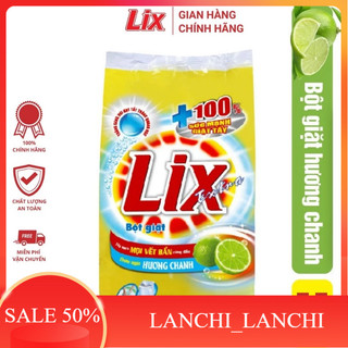  Bột giặt LIX extra hương chanh 5.5kg hương nước hoa 5,5kg 