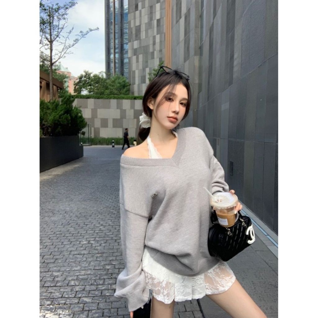 TREETURE  Váy Ren Gợi Cảm Cho Nữ Mùa Hè Thời Trang Mới Áo Sơ Mi Trong Suốt | BigBuy360 - bigbuy360.vn