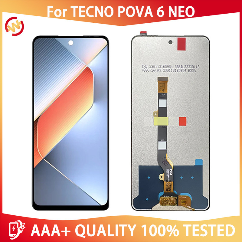 Dành Cho Infinix Tecno Pova 6 Neo LCD Li6 Màn Hình Hiển Thị Bộ Số Hóa Cảm Ứng