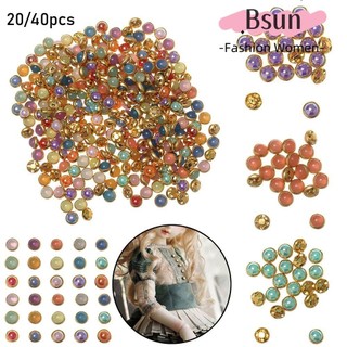 Set 20/40 Nút Áo Ngọc Trai Xinh Xắn Dùng Để Trang Trí