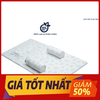 Nệm em bé Bambino cao su thiên nhiên Liên Á cao cấp đủ size cho bé sơ sinh, trẻ nhỏ để nôi, cũi_HCM