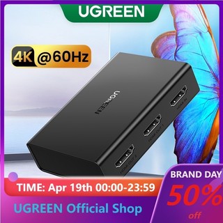Ugreen Bộ Chuyển Đổi HDMI 2.0 4K60Hz 2 Trong 1 Cho PS4 / Xbox 360 / Switch / Macbook / TV