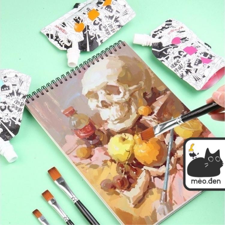 Màu Gouache Miya Himi Dạng Túi Refill 100ml - Hoạ cụ Hakuart