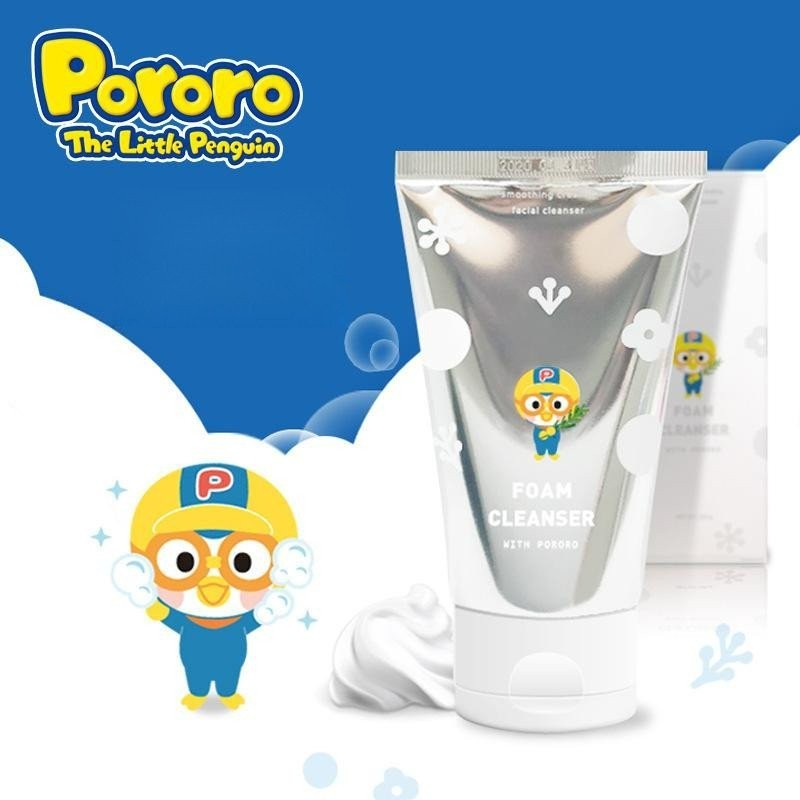 Korean Pororo Pororo Children's Facial Cleanser Pororo Facial Cleanser Baby Skin-Friendly Gentle Deep Cleansing A7KH