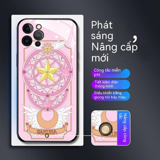 Vỏ điện thoại di động iphone có đèn LED,