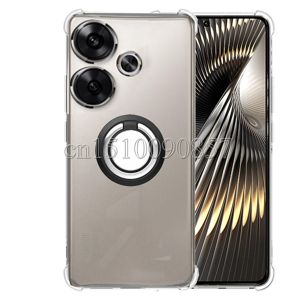 Ốp Lưng Từ Tính Cho Redmi Turbo3 Gia Cố Góc Mềm TPU Trong Suốt Chống Sốc Dành Cho Xiaomi Redmi Turbo