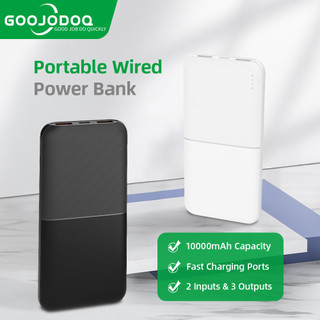 Goojodoq Pin dự phòng PowerBank 10000mAh 20w sạc nhanh Sạc nhanh Loại C dự phòng