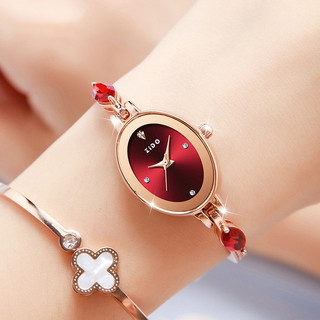 Đồng hồ nữ hình bầu dục chống nước hình bầu dục chống thấm nước nhẹ thời trang đơn giản 1407