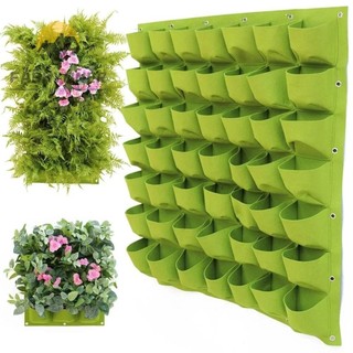 FASHYUNER Túi trồng trọt, Túi trồng cây bằng nỉ treo tường, Dụng cụ làm vườn chất lượng cao Chậu trồng hoa Đồ dùng làm vườn tại nhà
