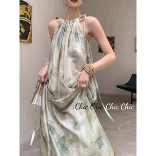 Chic váy Đầm váy nữ body đầm Stylish Cute Hàn Phong Thể thao WLQ2440FLK 18Z240501