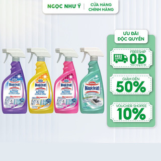 Dung dịch tẩy cặn canxi, tẩy nhà bếp, nhà tắm tẩy vết ố lâu ngày Magic Clean Thái Lan 300ml