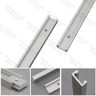 Ray Trượt Nhôm Chữ U và Thanh Trượt Rời 30cm, 60cm 