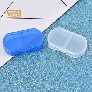 Hộp đựng thuốc 2 lưới máy tính bảng tuần bảo quản thuốc hộp đựng hàng ngày 2 ngày thuốc mới