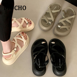 MOCHO dép sandal nữ dép đế cao Thoải Mái Xinh Xắn  Bền Đi biển Độn đế Thoáng khí FDL2450V5E 20Z240518