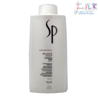 Dầu gội chống rụng tóc Sp Wella Balance Scalp 1000ml - TN