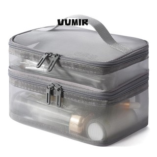 UUMIR Túi Lưới Đựng Mỹ Phẩm Hai Lớp Trong Suốt Sức Chứa Lớn Tiện Dụng Khi Đi Du Lịch
