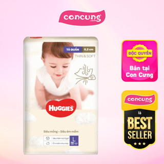 Bỉm tã quần Huggies Thin & Soft size L 9-14kg 72 miếng