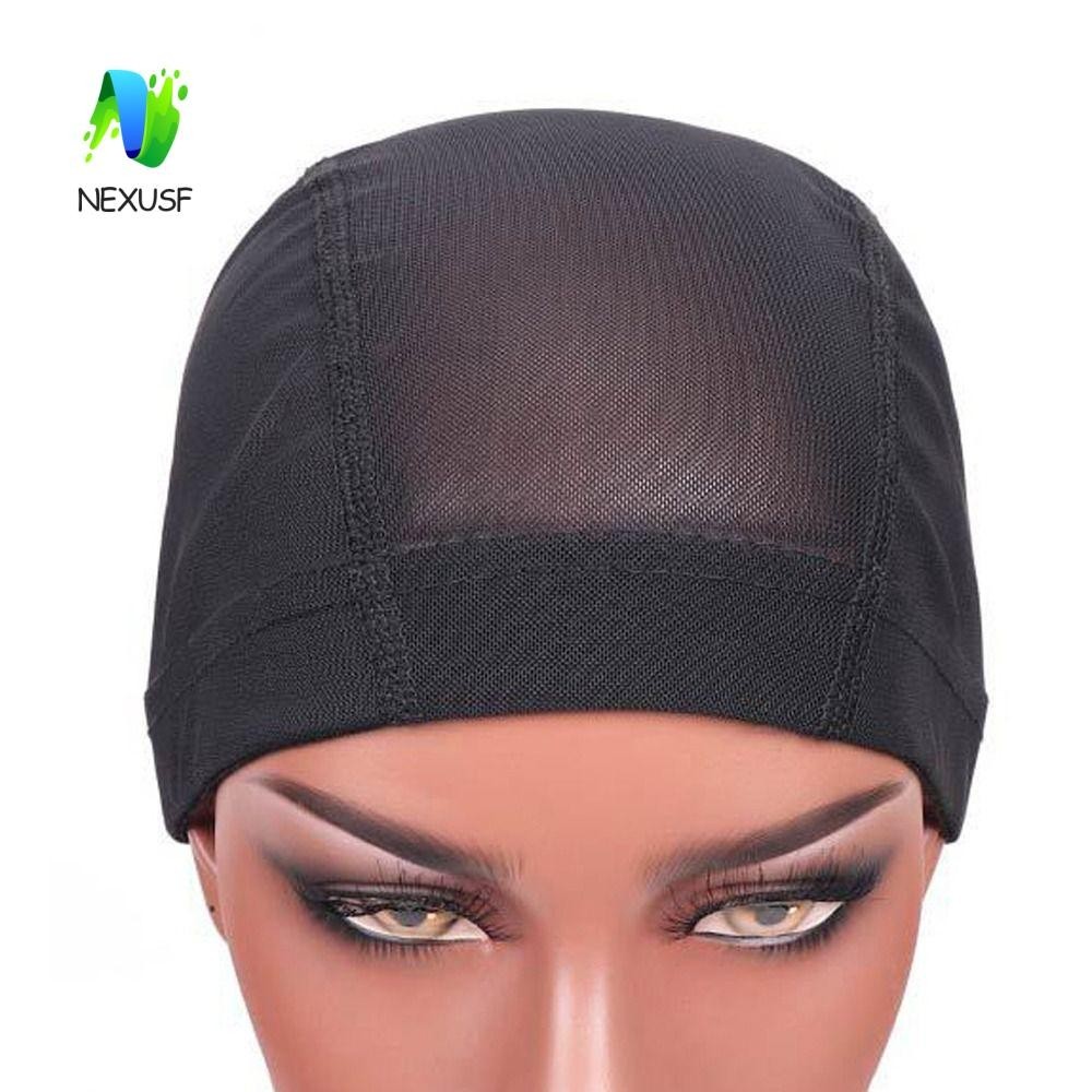 Nexusf Mái Vòm Lưới Tóc Giả Mũ Thời Trang Bền S M L Size Nữ Màu Be Nam Dụng Cụ Tạo Kiểu Tóc Mềm Mại Chất Lượng Cao Vô Hình Tóc Lưới