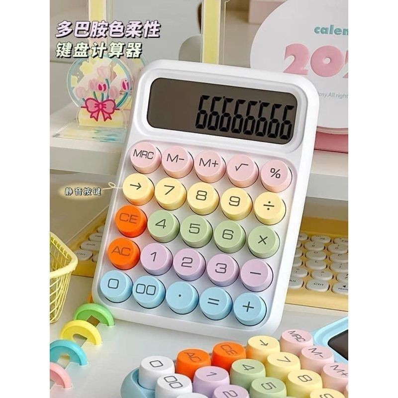 Máy tính candy sweet nhiều màu