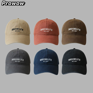 Mũ nam Prowow Soft in hình chú, thời trang cổ điển Mỹ, phù hợp cho cả nam và nữ