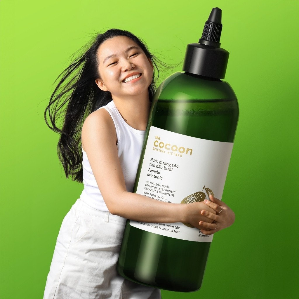 Bigsize 310ML Nước dưỡng tóc tinh dầu bưởi Cocoon giúp ngăn ngừa gãy rụng & làm mềm tóc 310ml